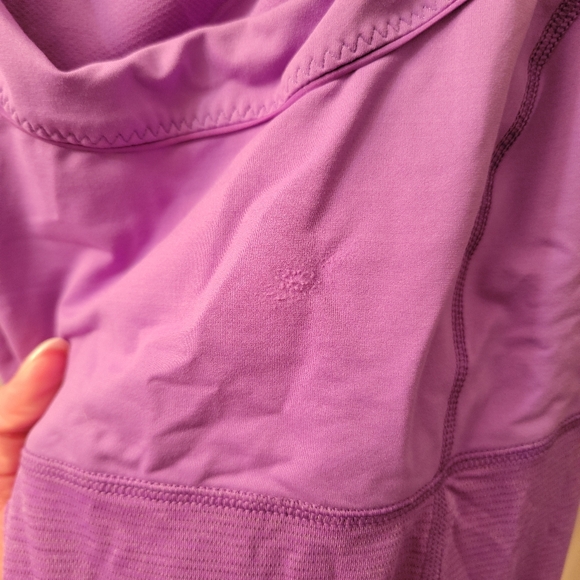 Lululemon Purple Women's Top With Drawstring Bottom - Picture 3 of 6